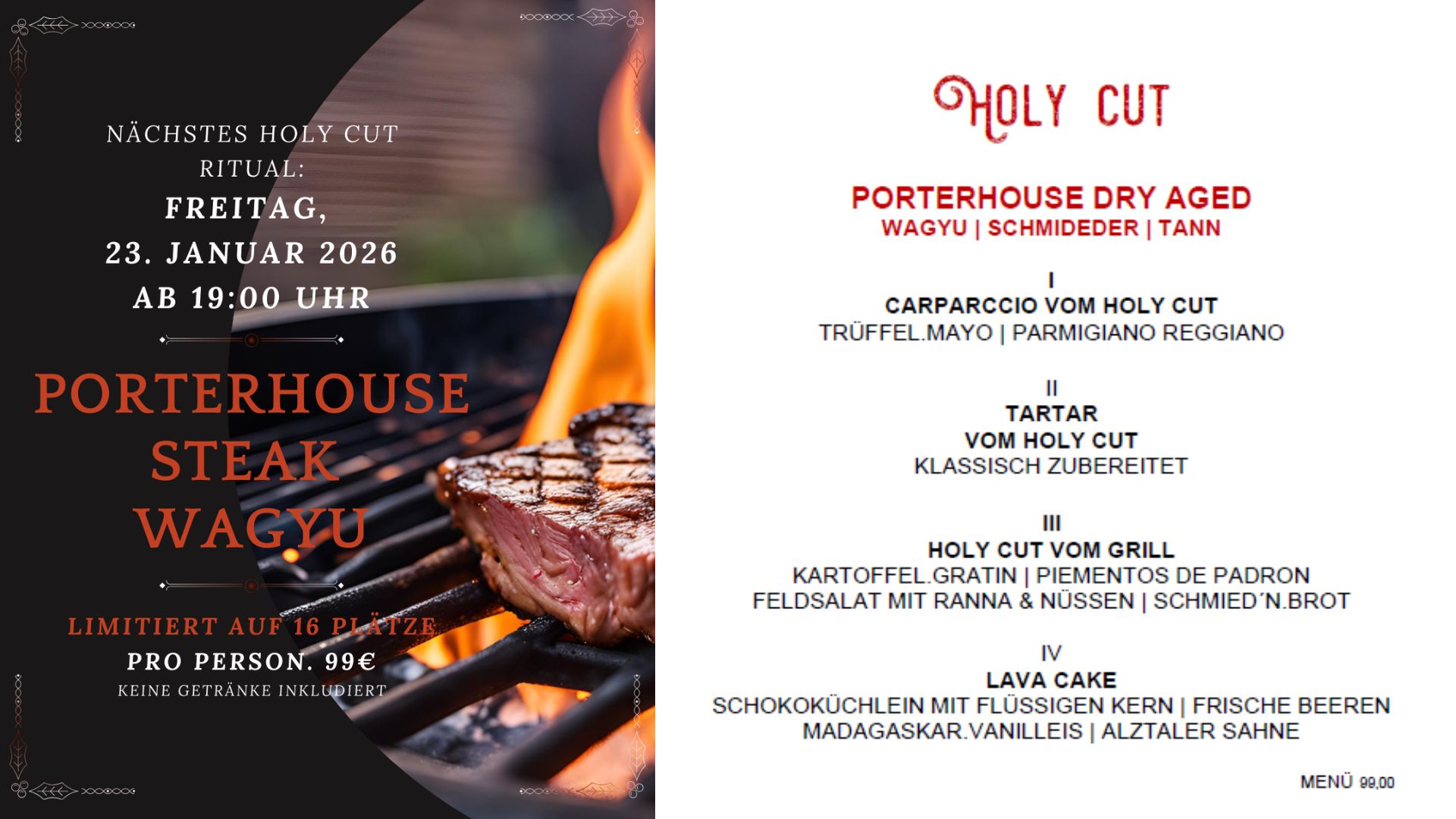 Holy Cut Steak Event am 31.10.2025